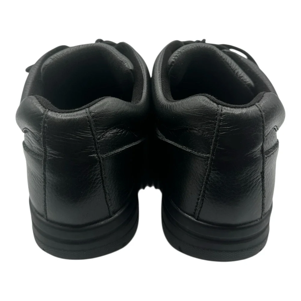 Drew Traveler Shoes Mens Sz 10.5 M Black Pebbled‎ Leather Walking Orthopedic